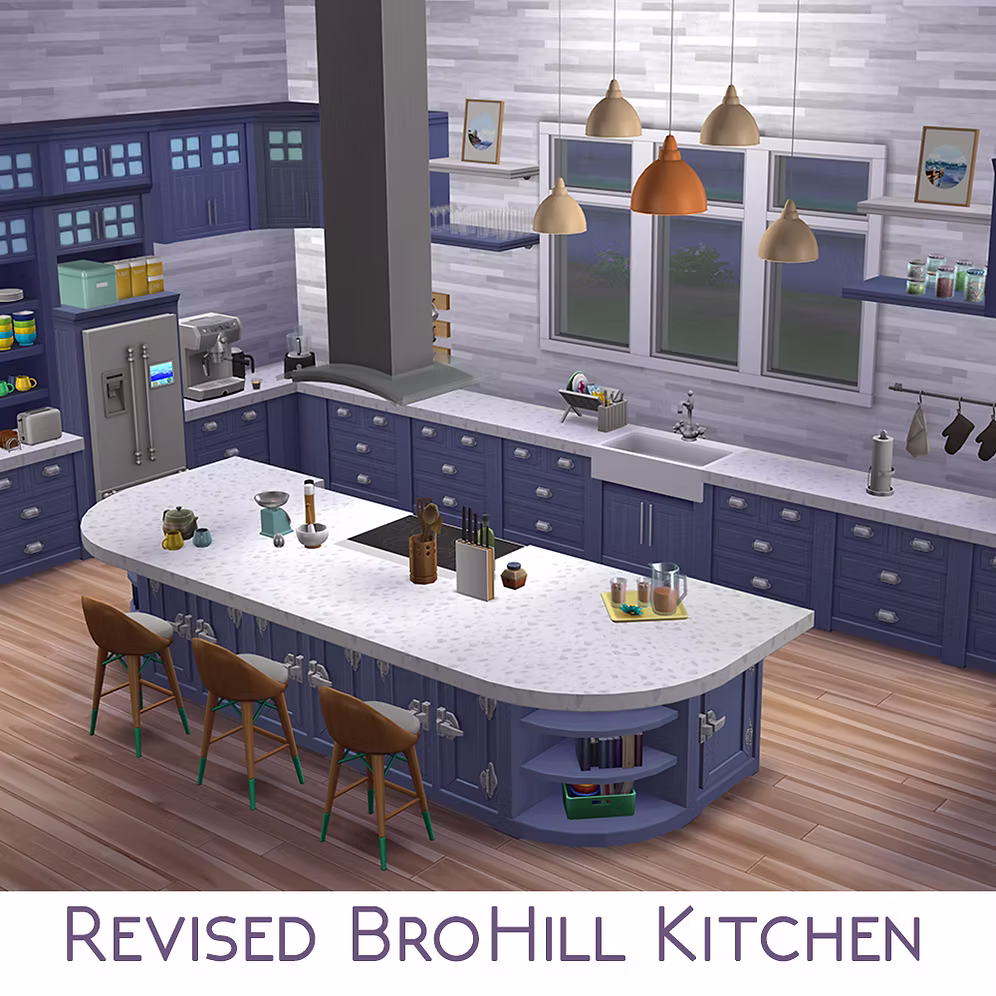 Скриншот мода Набор для кухни Revised BroHill Kitchen